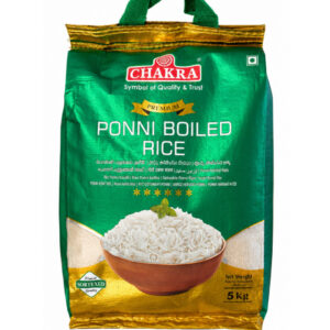 Ponni Boiled Rice (Chakra) 5 kg