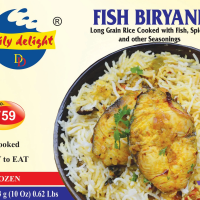 Daily Delight Frozen  Fish Briyani -  282g