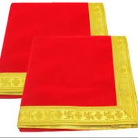 Mata Ki Chunri Red  0.5 mtr Pooja Cloth