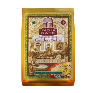 Golden Sella Basmati Rice (India Gate) 1 Kg