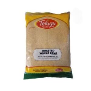 Roasted Wheat Rava Fine (Telugu Foods) 1Kg