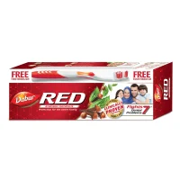 Dabur Red ToothPaste 200gm+100gm + Brush