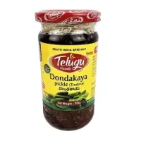 Telugu Foods Tindora Pickle 300gm