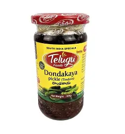 Telugu Foods Tindora Pickle 300gm