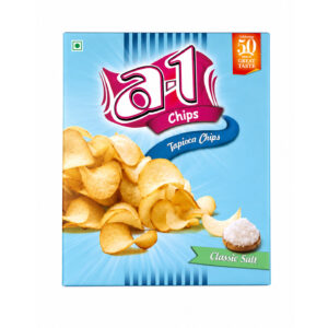 Tapioca Chips Classic Salt (A1 Chips) 140g