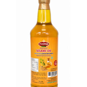 Cold Pressed Sesame Oil (Poorna) 750ml