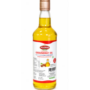 Cold Pressed Groundnut Oil (Poorna) 750ml
