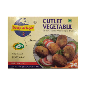 Frozen Daily Delight Vegetable Cutlet 350g